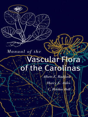 cover image of Manual of the Vascular Flora of the Carolinas